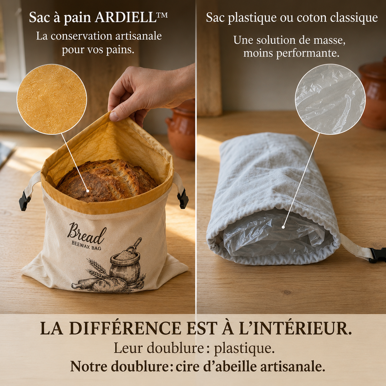 Sac à Pain Artisanal Ardiell™